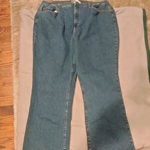 Denim&Co Blue Flare Jeans